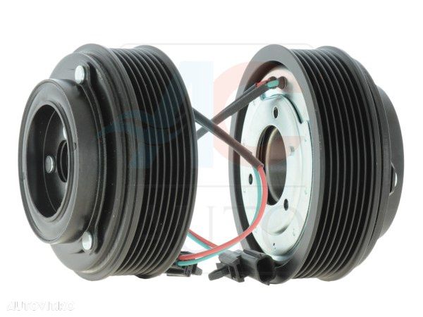Set bobina, fulie si ambreiaj compresor AC VALEO DKS-17D 7pk 119MM RENAULT KOLEOS 2.0DCI, NISSAN MURANO, MAXIMA, PATHFINDER IV - 1