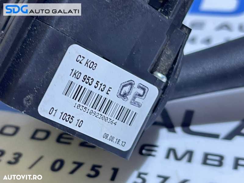 Maneta Semnalizare Faza Lunga Scurta VW Golf 5 2004 - 2008 Cod 1K0953513E[S0262] - 5