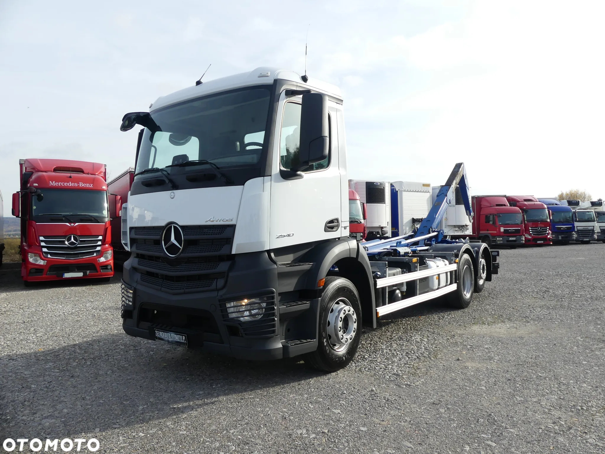 Mercedes-Benz ANTOS 2540 / 6x2 / HAKOWIEC 20t / EURO 6 / IDEALNY STAN / - 8