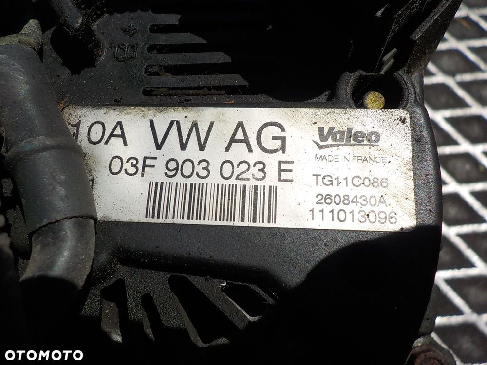 SKODA ROOMSTER ALTERNATOR 03F903023E - 2