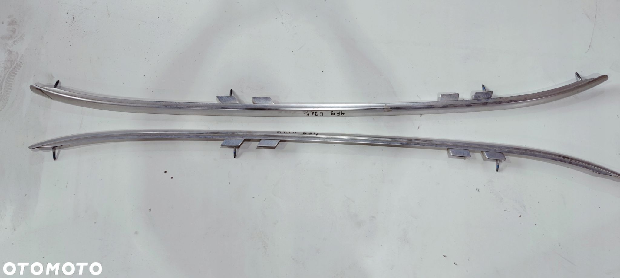 RELING DACHOWY CHROM KOMPLET AUDI A6 C6 ALLROAD - 1