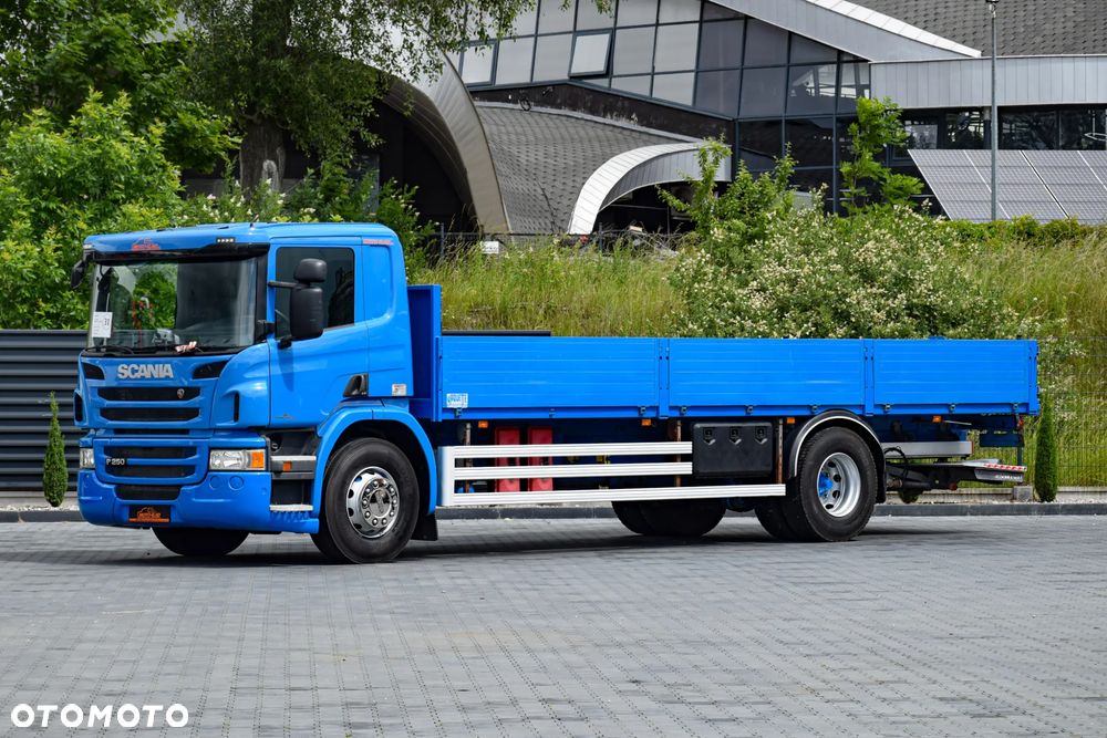 Scania P250 / EURO 6 / SKRZYNIA 7.8 M / WINDA DHOLLANDIA / PODUSZKI NA TYLNEJ OSI / RETARDER / KLIMA / TEMPOMAT / SERWISOWANY / SPROWADZONY - 1