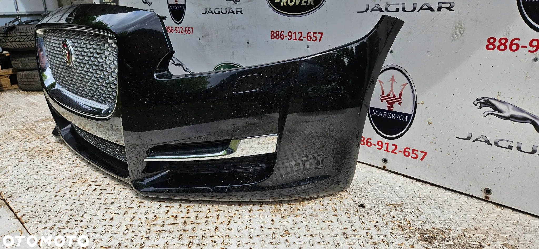 Jaguar XJ 351 LIFT 2015-2019 Kompletny zderzak przedni Zderzak przód 4x PDC KOLOR PEL - 12