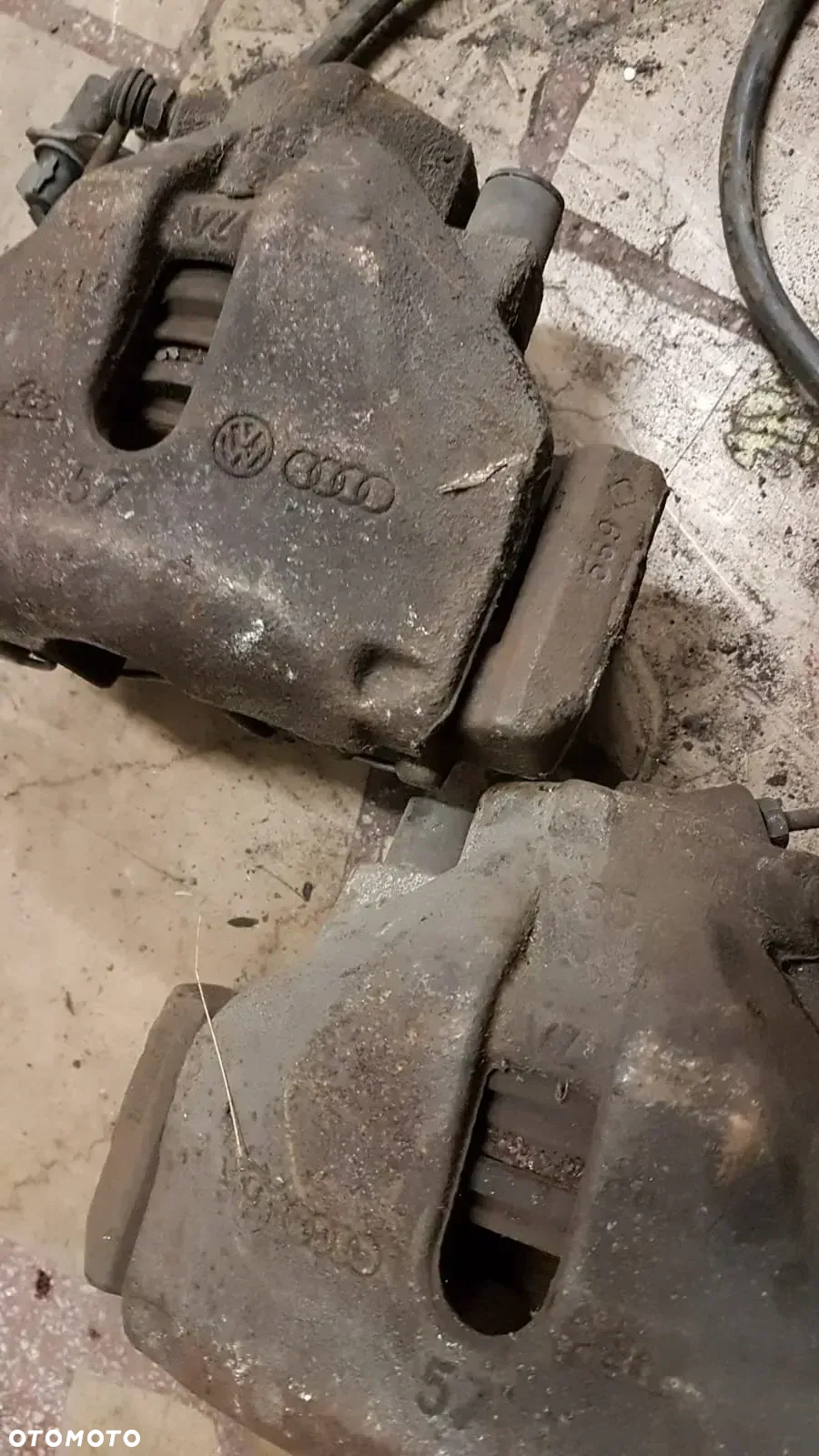 ZACISKI LEWY PRAWY PRZÓD AUDI A4 B6 A6 C5 VW PASSAT 312mm 96-05r - 2