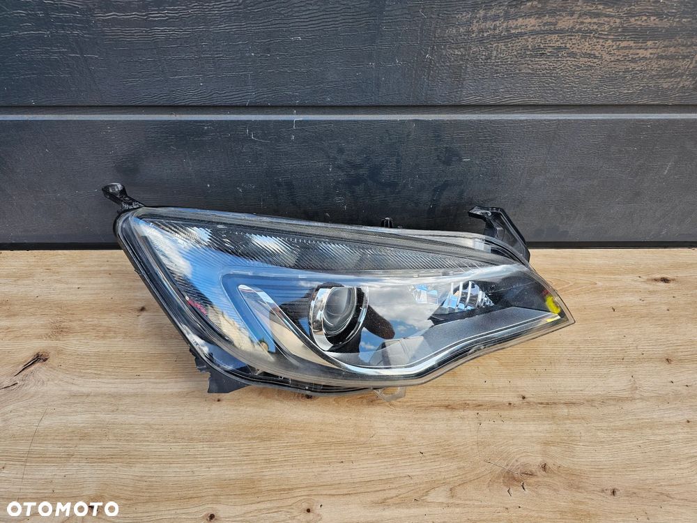 LAMPA PRAWA PRZEDNIA PRAWY PRZÓD OPEL ASTRA J BI-XENON LED EUROPA DEMONTAŻ ORYGINAŁ 13253651 - 16