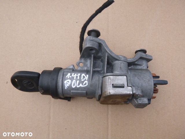 ZESTAW STARTOWY STACYJKA KOMPUTER IMMOBILIZER LICZNIK VOLKSWAGEN POLO 9N 1.4 TDI - 6