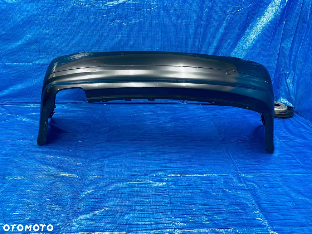 ZDERZAK TYŁ TYLNY CZUJNIKI PDC KOMPLET BMW E90 SEDAN 07R  LAKIER A22 ORYGINAŁ - 3