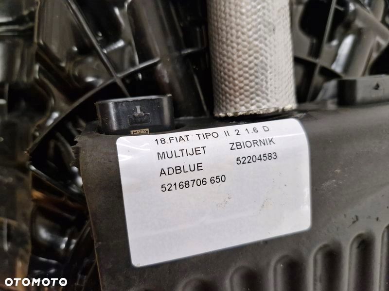 fiat tipo 2 ii 1.6 d multijet zbiornik adblue 52204583 52168706 - 4