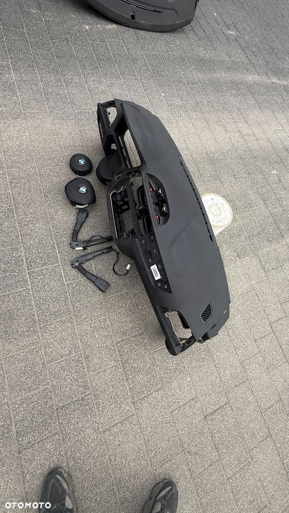 Deska rozdzielcza konsola airbag BMW f20 f21 lift - 2