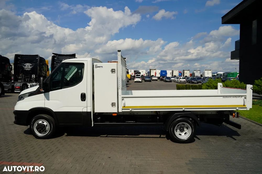 Iveco DAILY 35-160 / BASCULATOR SPATE / OȚEL / 3 LOCURI / DOUĂ / MANUAL / IMPORTAT / EURO 6 - 16