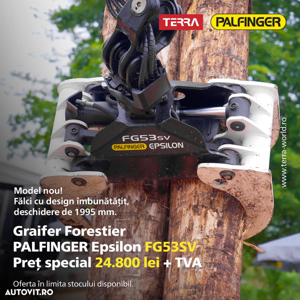 Graifer macara forestiera model Epsilon FG53SV