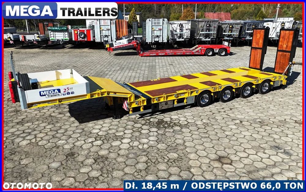 Inny Niska podłoga DMC 66,0 TON, ROZCIĄGANA 18,60 M - pod KONTENERY !!!