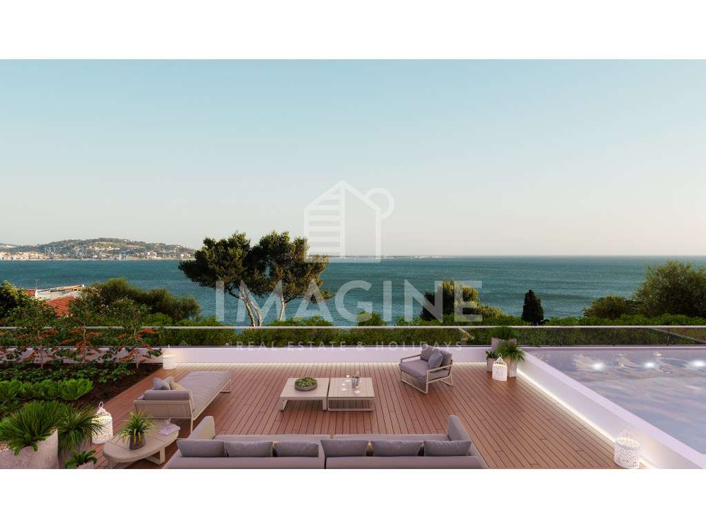 PENTHOUSE T3 - Rooftop com piscina - Oeiras (Cruz Quebrada) - Grande imagem: 2/22