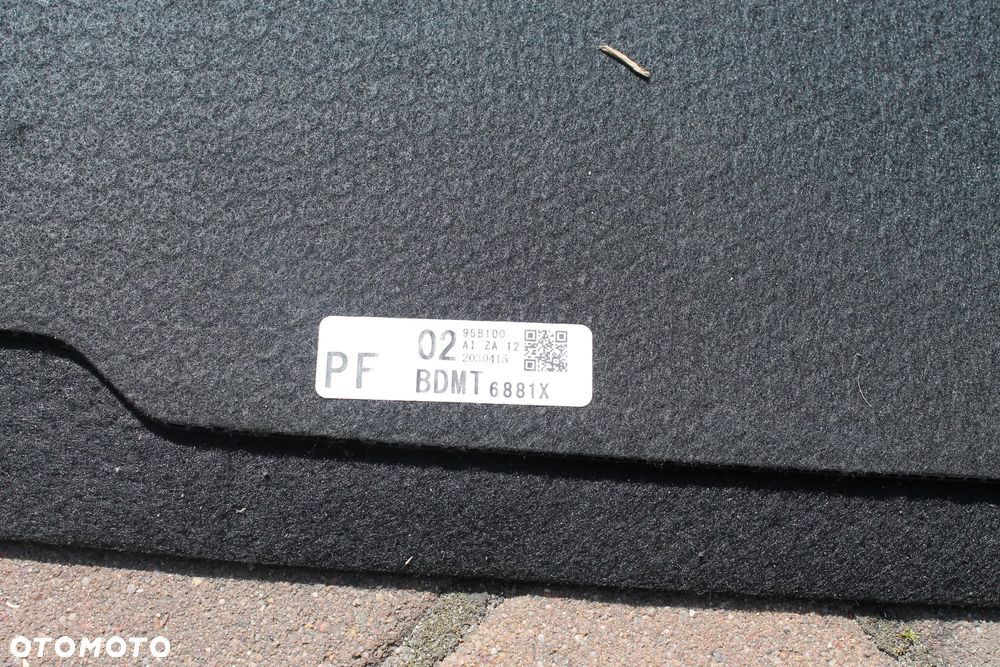 PODŁOGA WYKŁADZINA BAGAŻNIKA MAZDA 3 IV BP BDMT6881x - 3