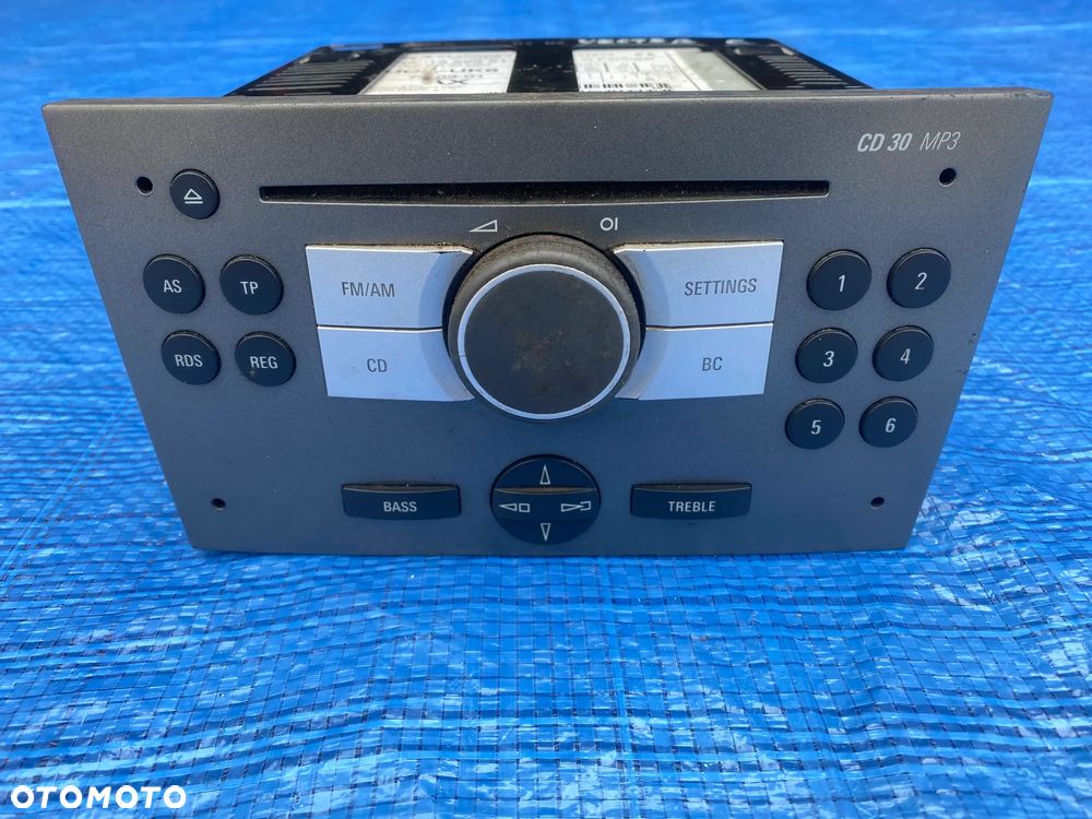 RADIO OPEL VECTRA C SIGNUM ASTRA H MERIVA A 13253511 - 2