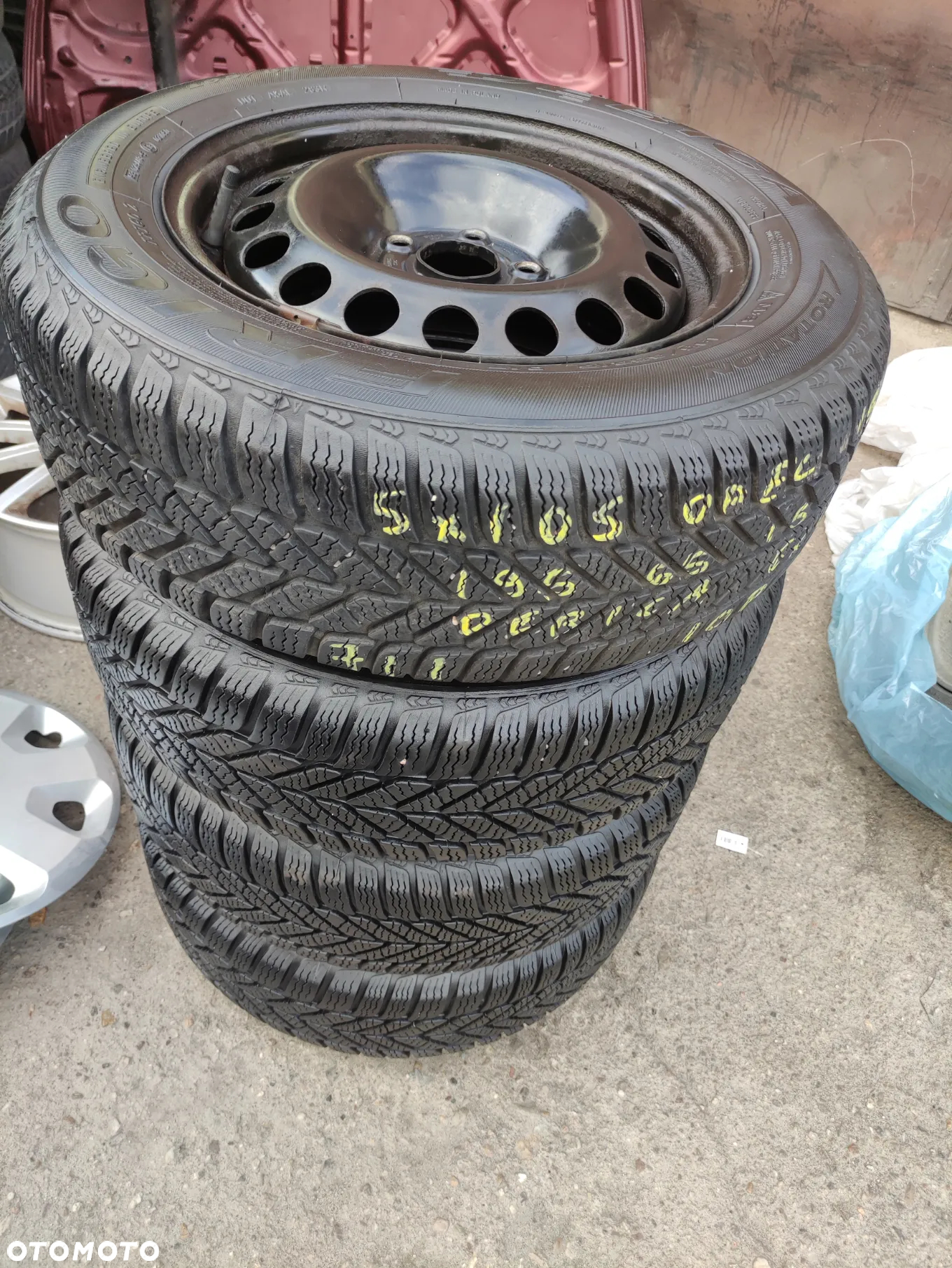 5x105 Felgi Stalowe Stal 15 Koła Zimowe zima OPEL ASTRA K V 5 CHEVROLET AVEO II 2 T300 CRUZE II 2  Legnica ALU-RAD 195/65 7mm - 5