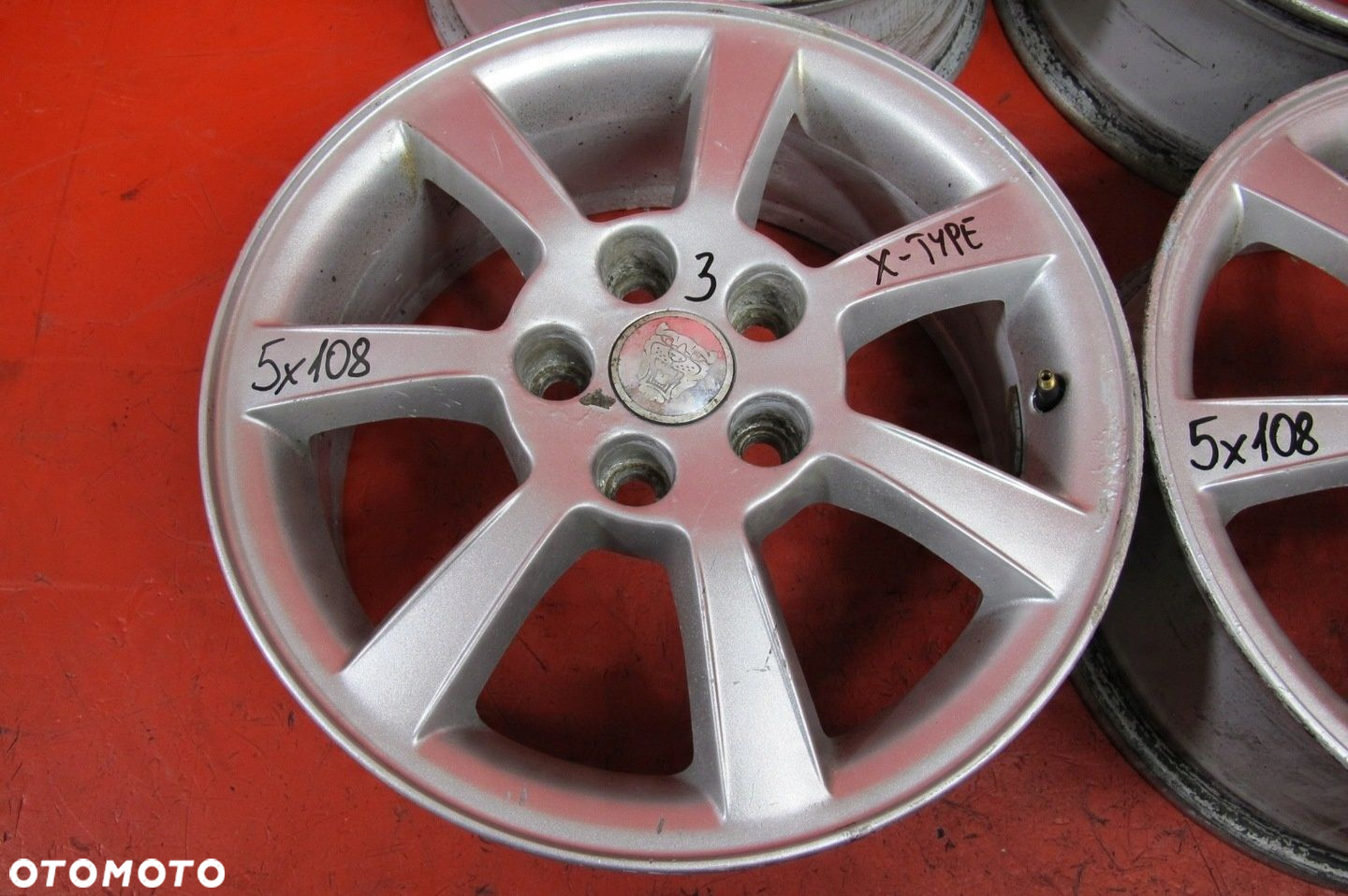 JAGUAR X-TYPE FELGI ALUMINIOWE 16 5x108 6.5J ET 52.5 4X43-1007-BA - 7