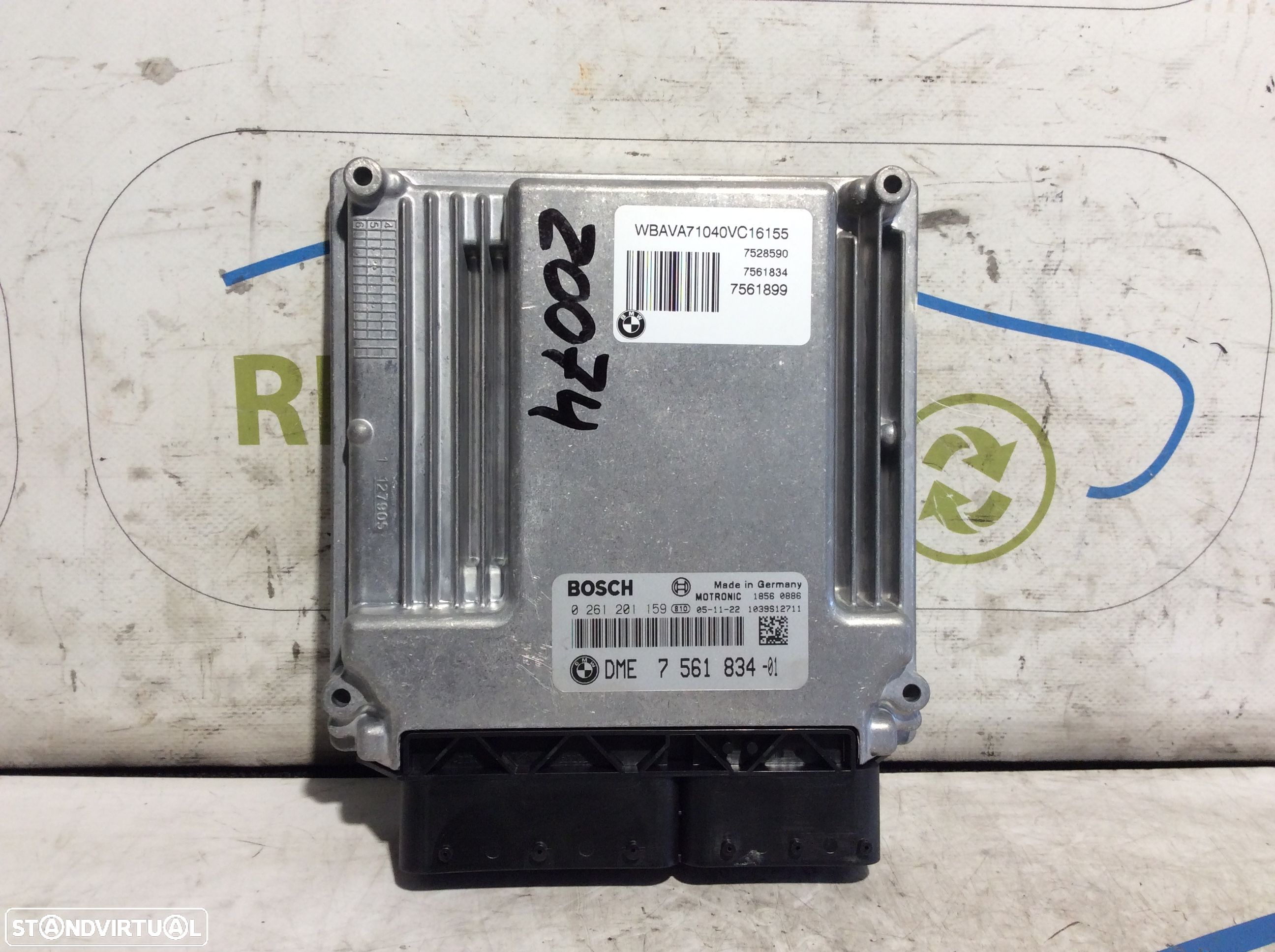 Centralina do motor BMW E90 Ref. 0261201159 - 1