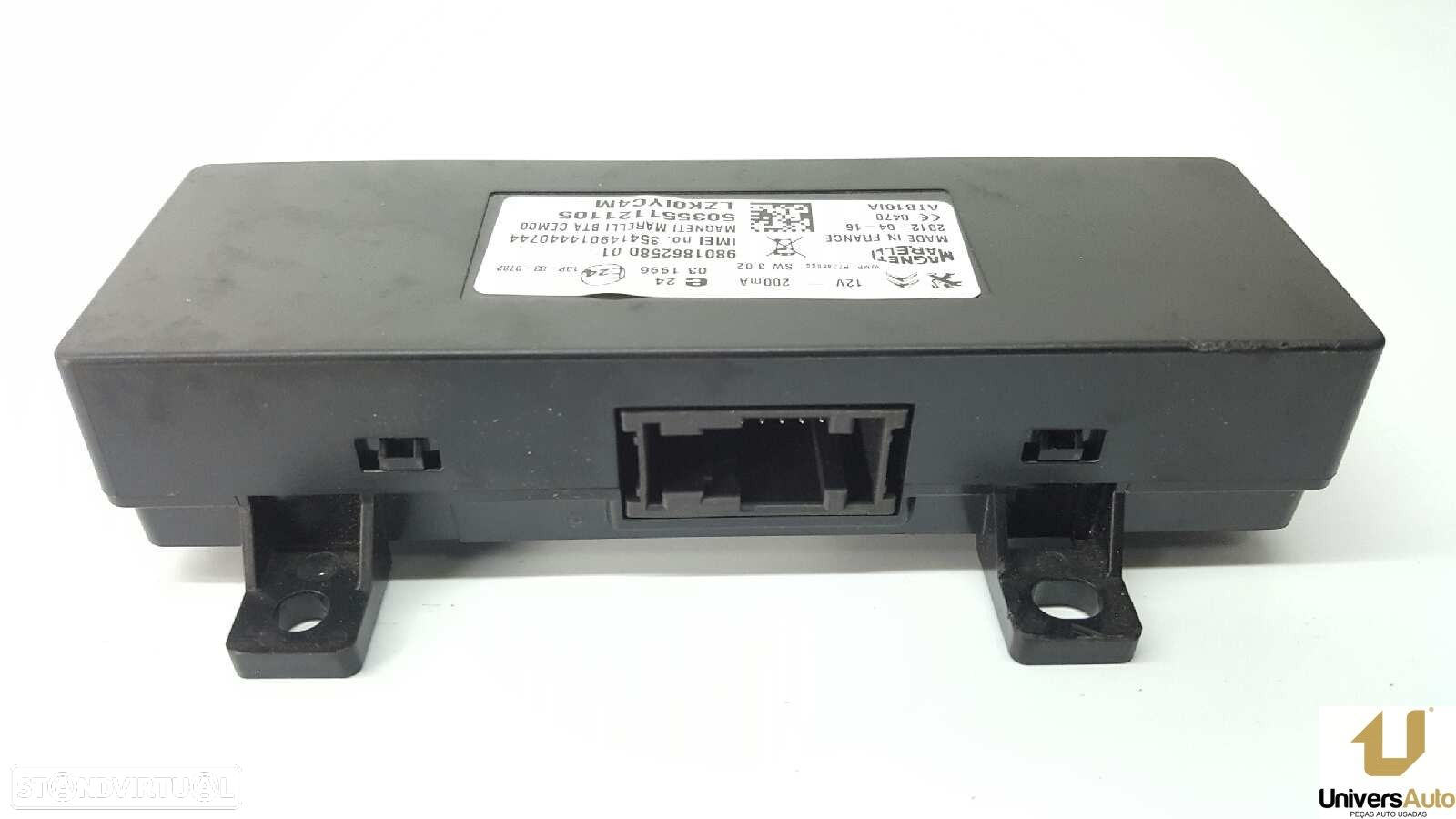 UNIDADE DE CONTROLE BLUETOOTH PEUGEOT 508 ALLURE - 4