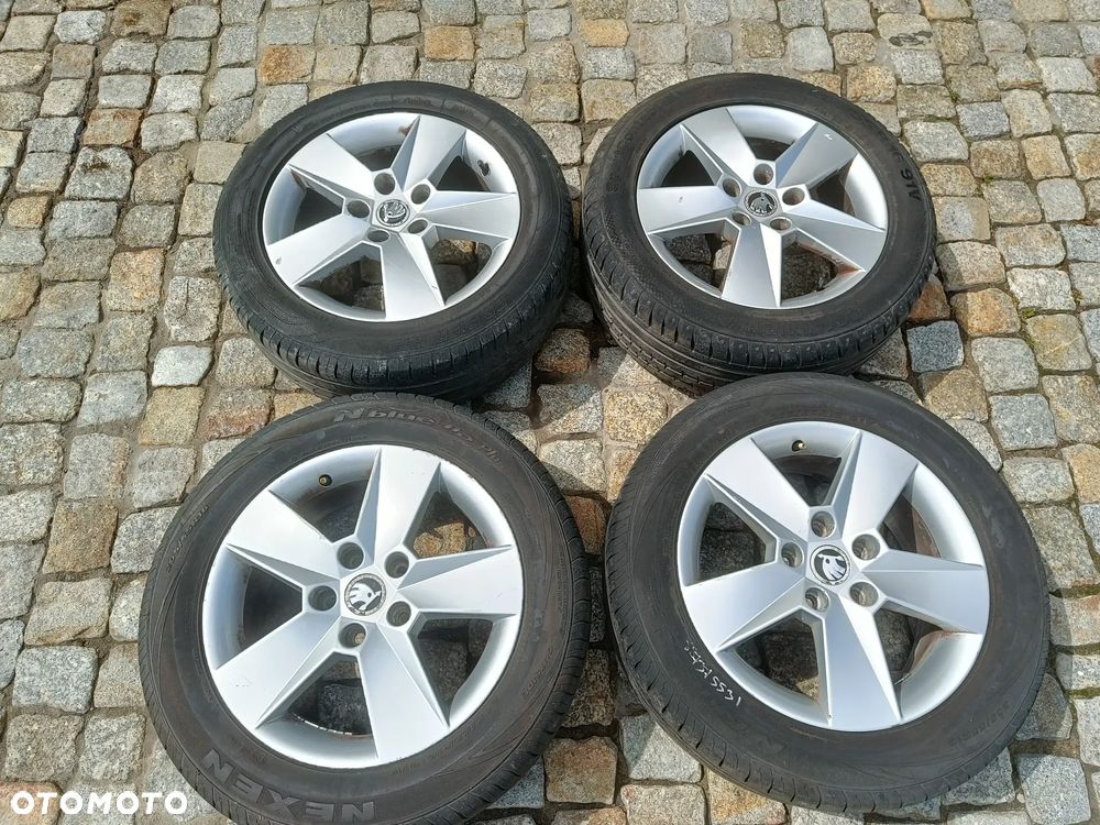 Felgi Aluminiowe 16 Skoda Octavia 3 5x112 ET46 5E0601025H Koła VW Seat Audi 6,5Jx16H2 - 24