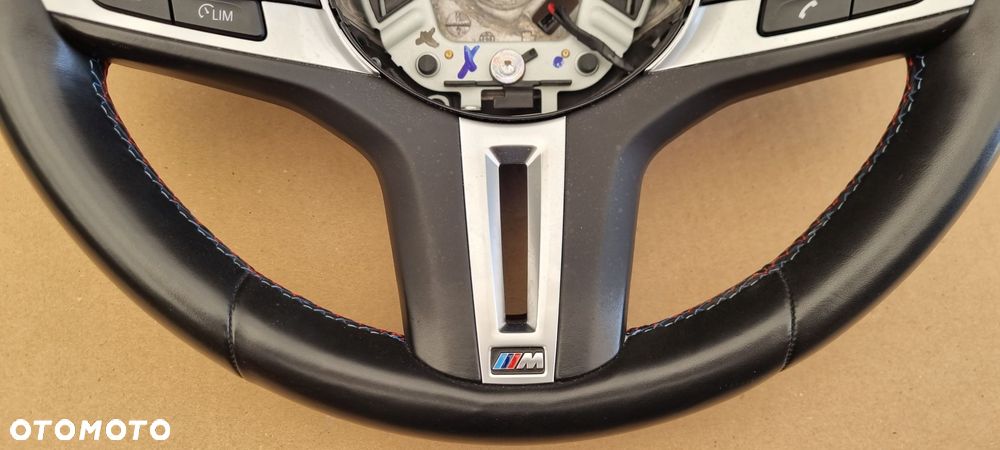 BMW M5 F90 2017- Kierownica Skóra Łopatki Oryginał - 8