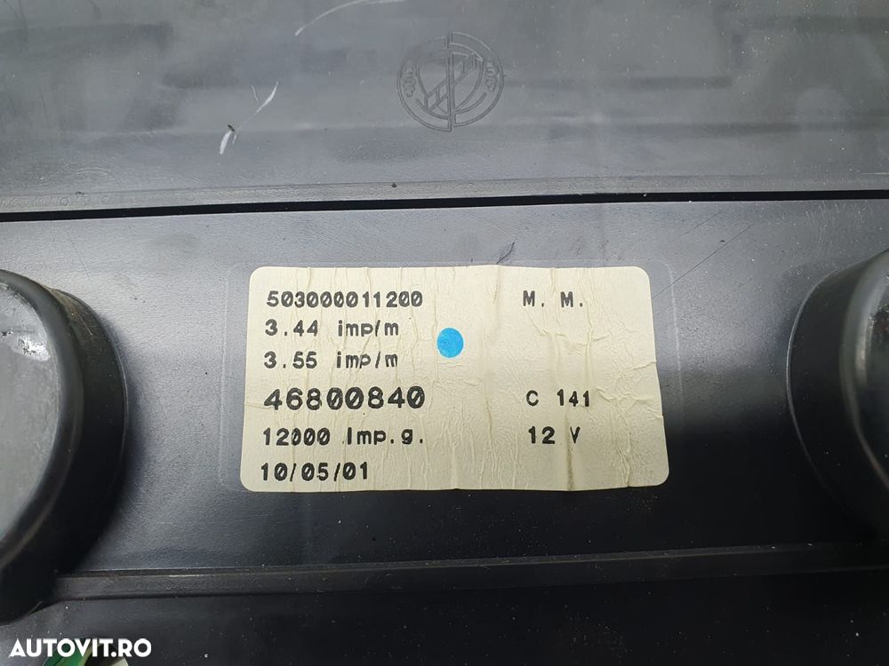 Ceasuri bord 503000011200 Lancia Lybra 1  [din 1999 pana  2006] - 5