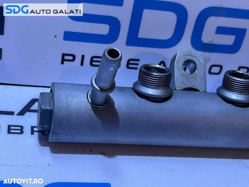 Rampa Presiune Injectoare cu Senzor Regulator Opel Movano B 1.6 DCI 2010 - Prezent Cod H8201044829 8201044829 175216420R 0281006186 [D0046] - 4