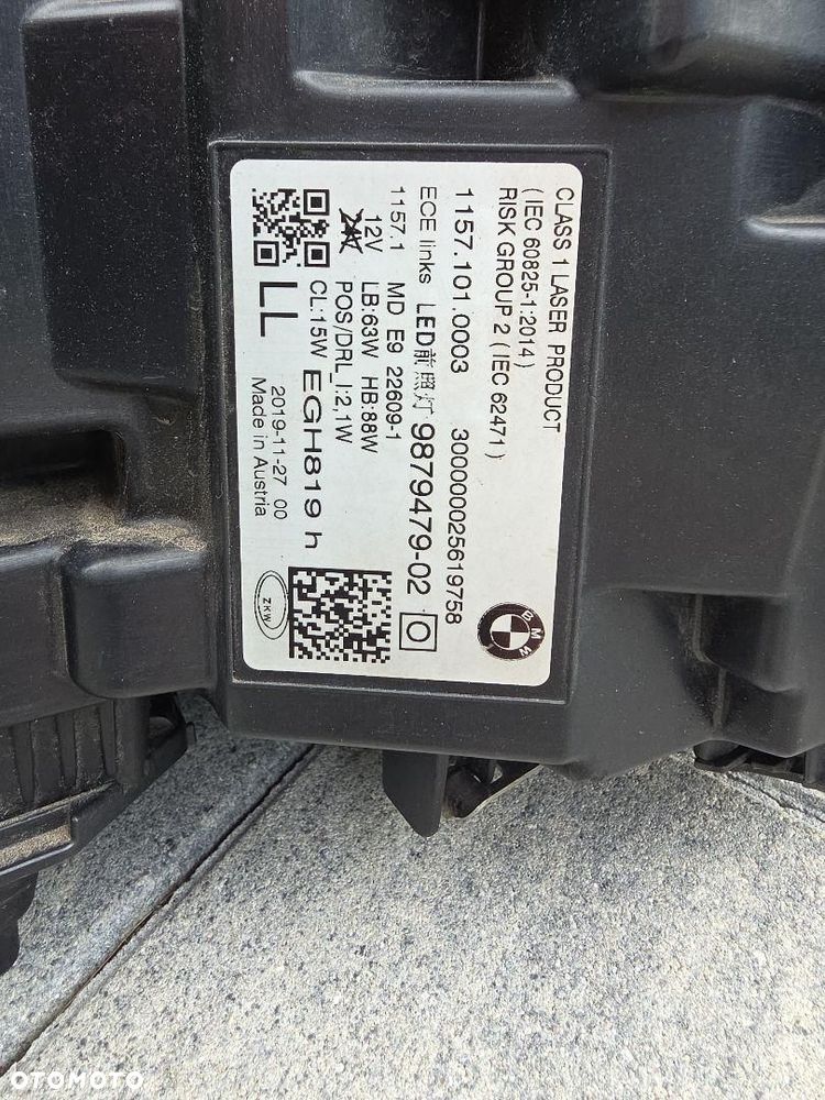 BMW 5 G30 G31 M5 F90 Lampy przód Full Led Laser 9879479-02 9879480-02 16-20 - 15