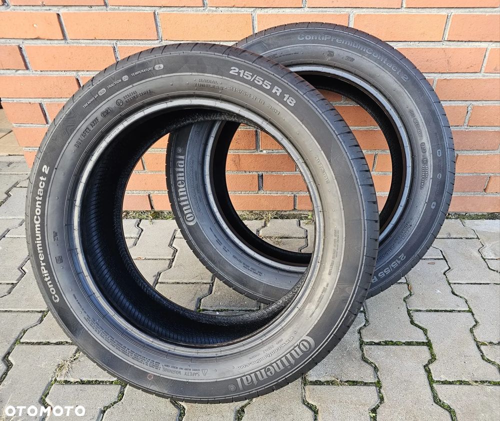 (A1) 215/55R18 95H 7,5-6,8mm 21-17r / Continental ContiPremiumContact 2 - 5