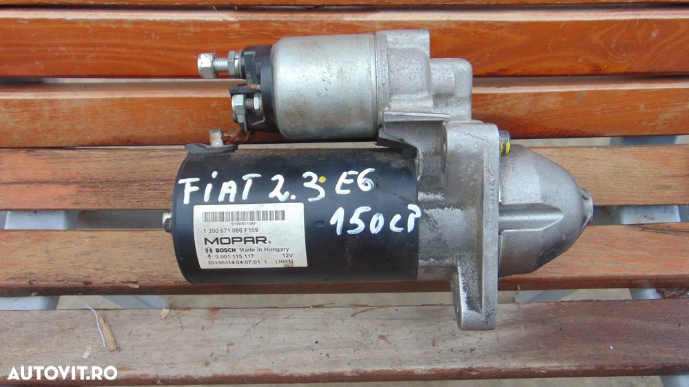 Electromotor Fiat Ducato 2.3 diesel,euro 6,150 CP,an 2019 cod 1390671080 - 2