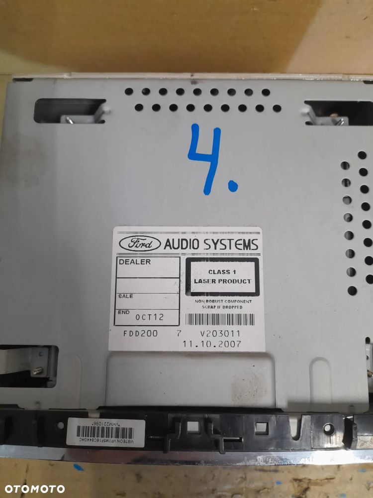 ORYG RADIOODTWARZACZ RADIO FORD FOCUS 8M5T 6000 CD - 3