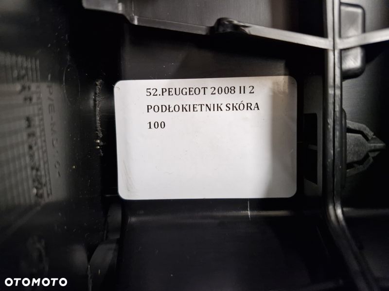 PEUGEOT 2008 II 2 PODŁOKIETNIK SKÓRA - 11