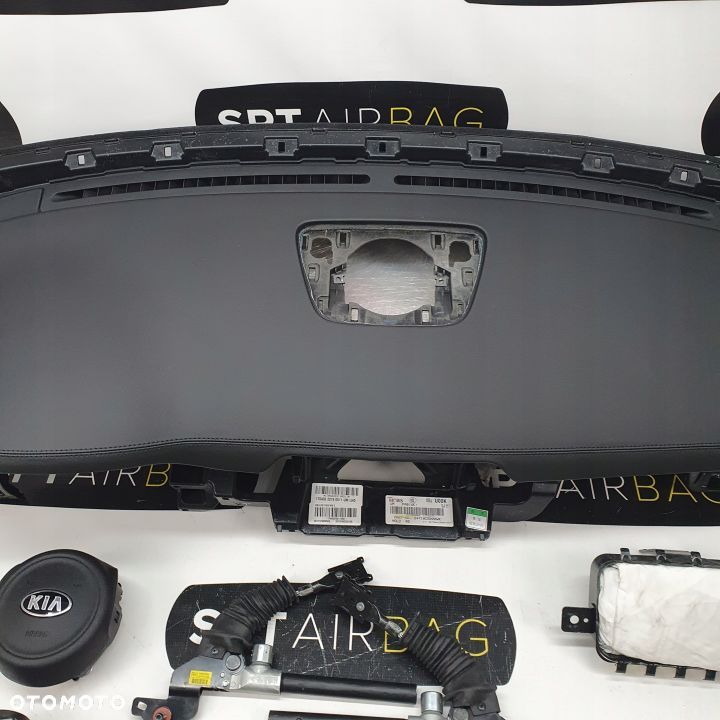KIA SORENTO DESKA ROZDZIELCZA KONSOLA KOKPIT PULPIT PODUSZKI AIRBAG AIR BAG PASY KIT SET - 3