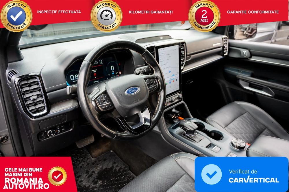Ford Ranger Pick-Up 3.0 TD 240 CP 10AT 4x4 Double Cab Platinum - 24
