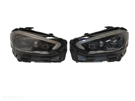 MERCEDES C-KLASA W206 LAMPA LAMPY REFLEKTOR REFLEKTORY PRZÓD PRZEDNIE LEWA PRAWA DIGITAL LIGHT PRZETWORNICE KOMPLETNE ORYGINAŁ - 1