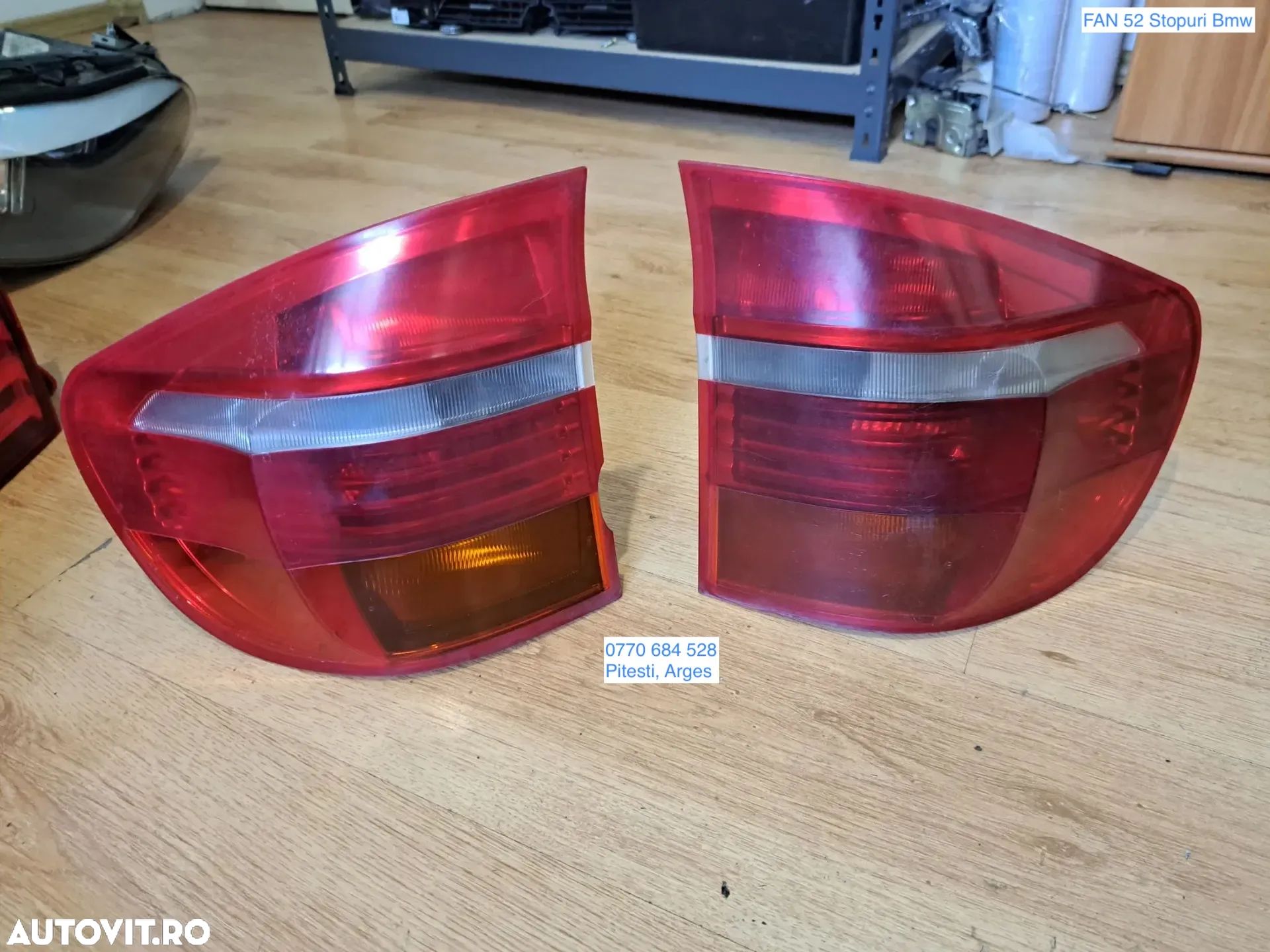 Stop tripla lampa stanga dreapta aripa caroserie semnalizare marsarier original BMW X5 E70 - 1