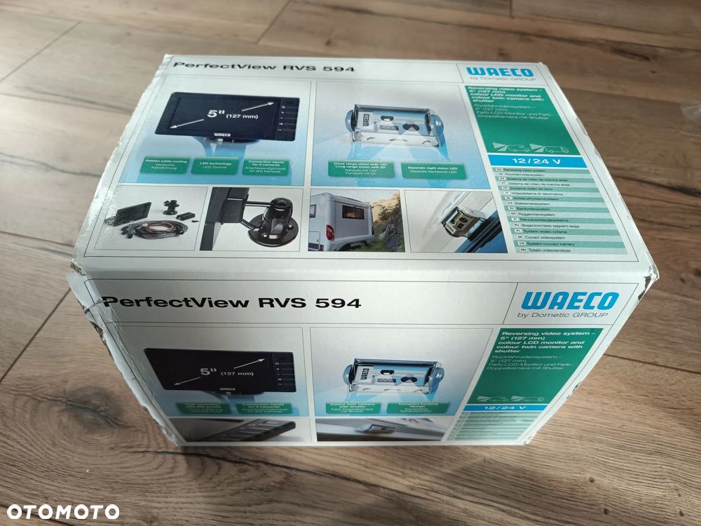 Dometic Waeco RVS 594 kamera cofania monitor 5 do kampera busa - 1