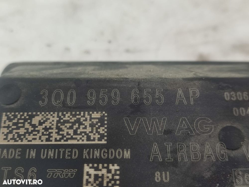 Modul calculator airbag 3Q0959655AP Skoda Kodiaq 1 [2017 - 2020] 2.0 - 2