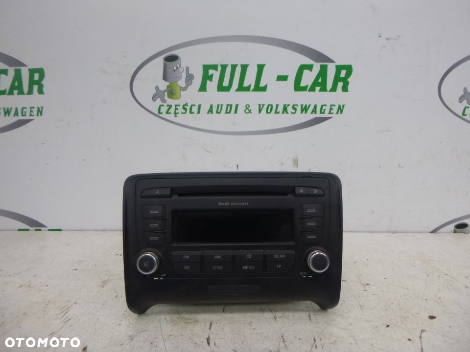AUDI TT 8J0 2008 R RADIO CONCERT 8J0035186M - 1