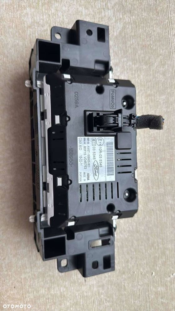 wyświetlacz radia ford c-max mk2 focus mk3 przed lift - 2