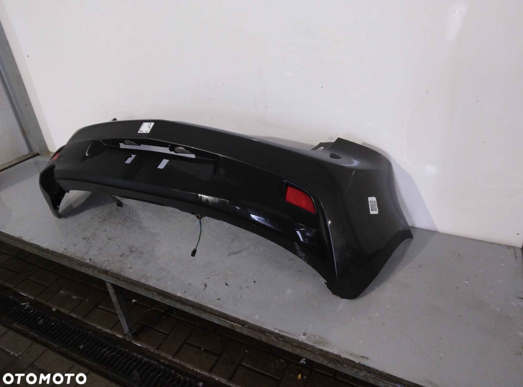 } ZDERZAK TYŁ TYLNY MAZDA 3 BL 38R SZARY GRAFITOWY - 2