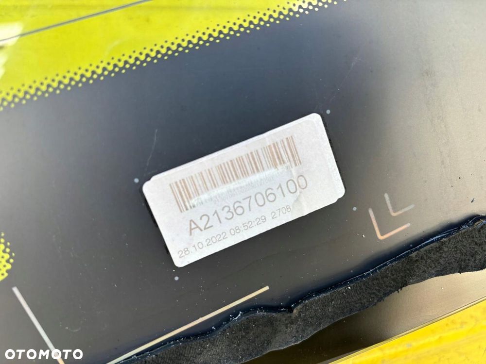 MERCEDES E-KLASA W213 SZYBA KAROSERYJNA TYŁ SEDAN A2136706100 - 4