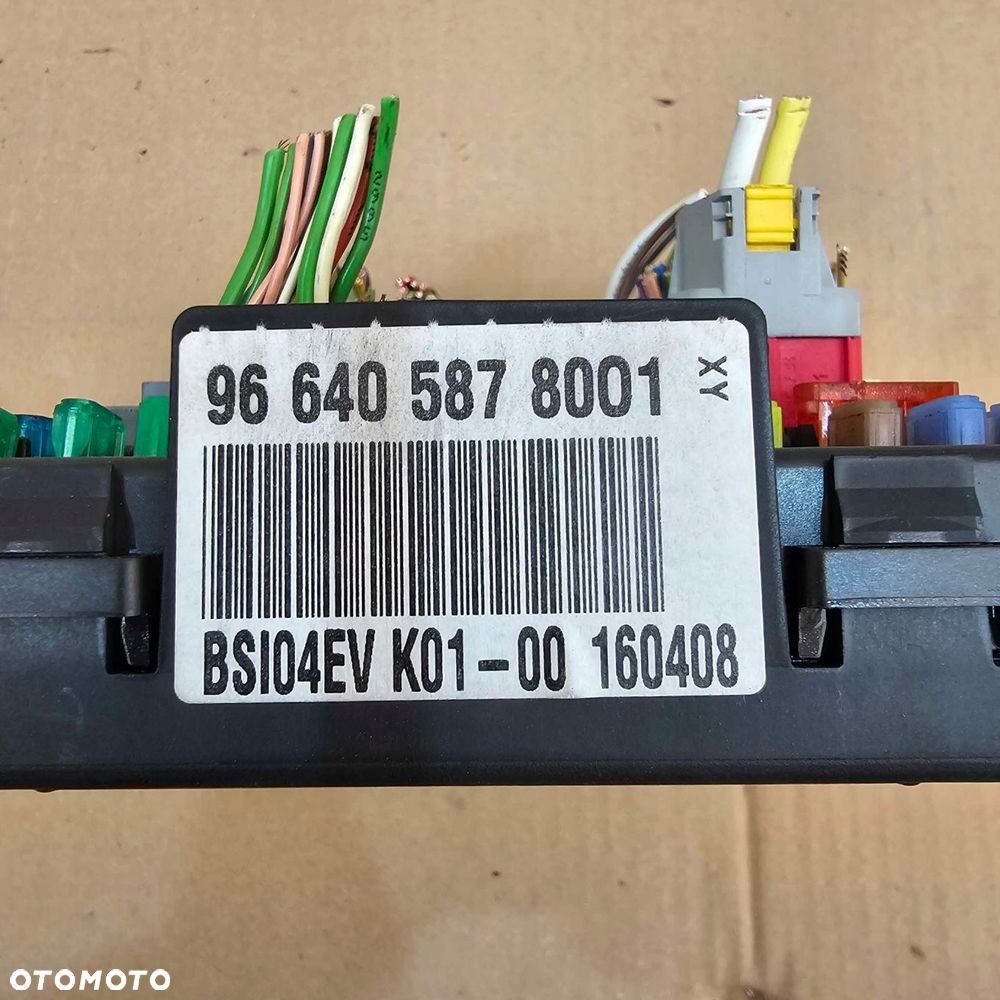 peugeot partner ii berlingo iii skrzynka moduł sterownik bezpieczników bsi - 3