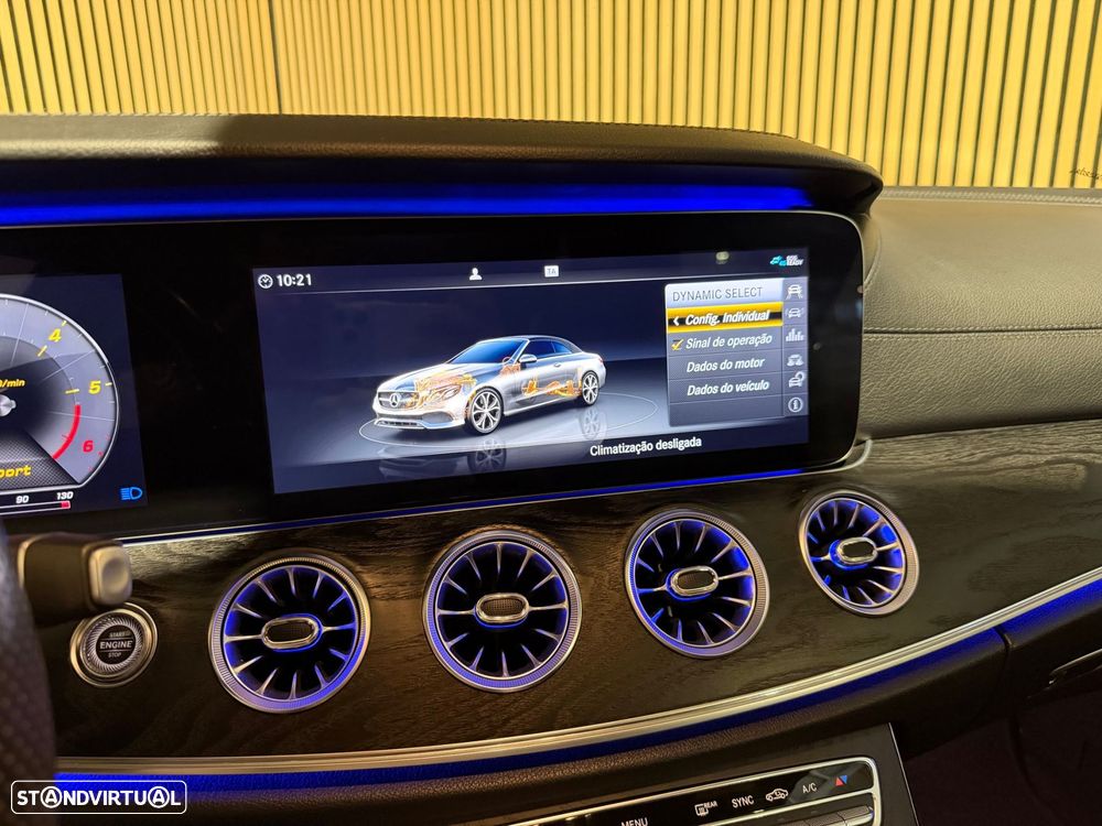 Mercedes-Benz E 220 d Cabrio 9G-Tronic AMG Line - 25