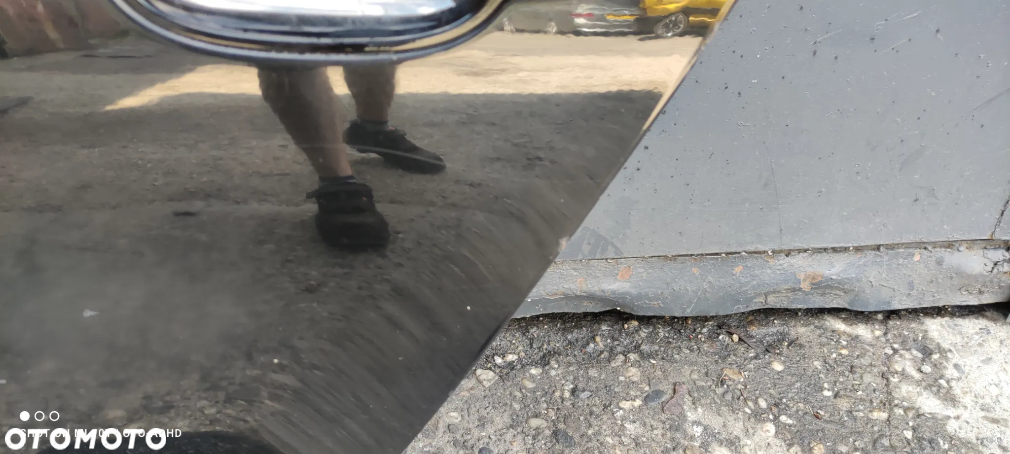 Drzwi tylne lewe tył lewy BMW e60 schwarz 2 668/9 - 6