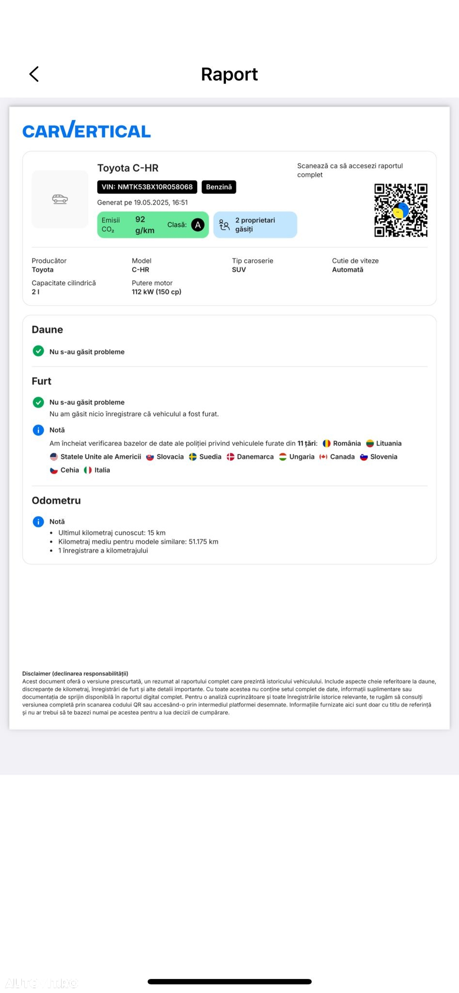 Toyota C-HR 2.0 HSD 184 CP 4x2 CVT Style - 28