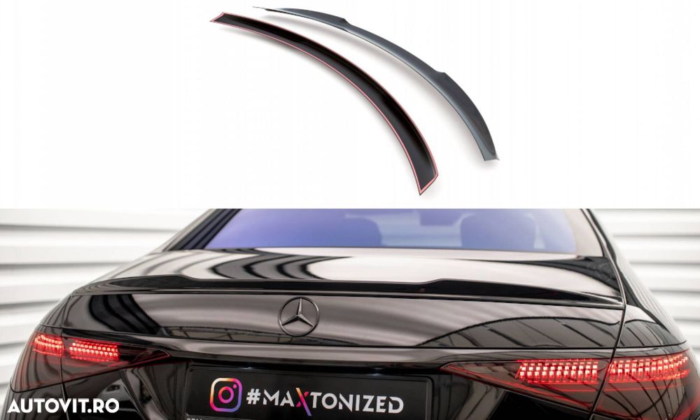 Prelungire Eleron compatibila cu Mercedes S Class W223 AMG Line Maxton Design - 1