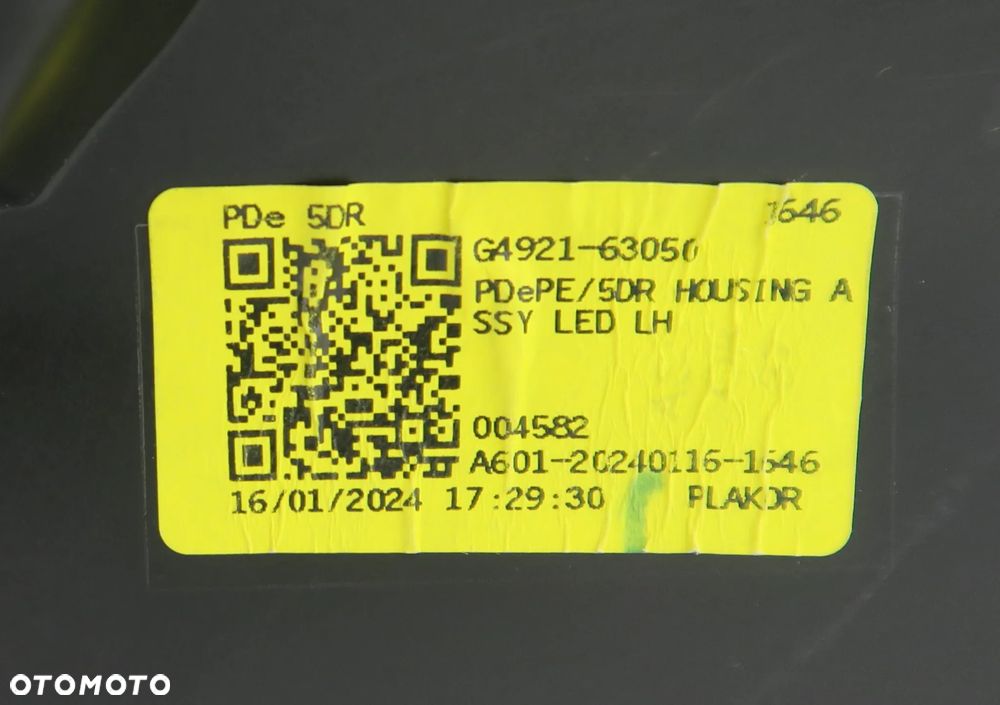 HYUNDAI i30 III Lift 2020 - 2024 reflektor FULL LED lewy L ORYGINAŁ - 9