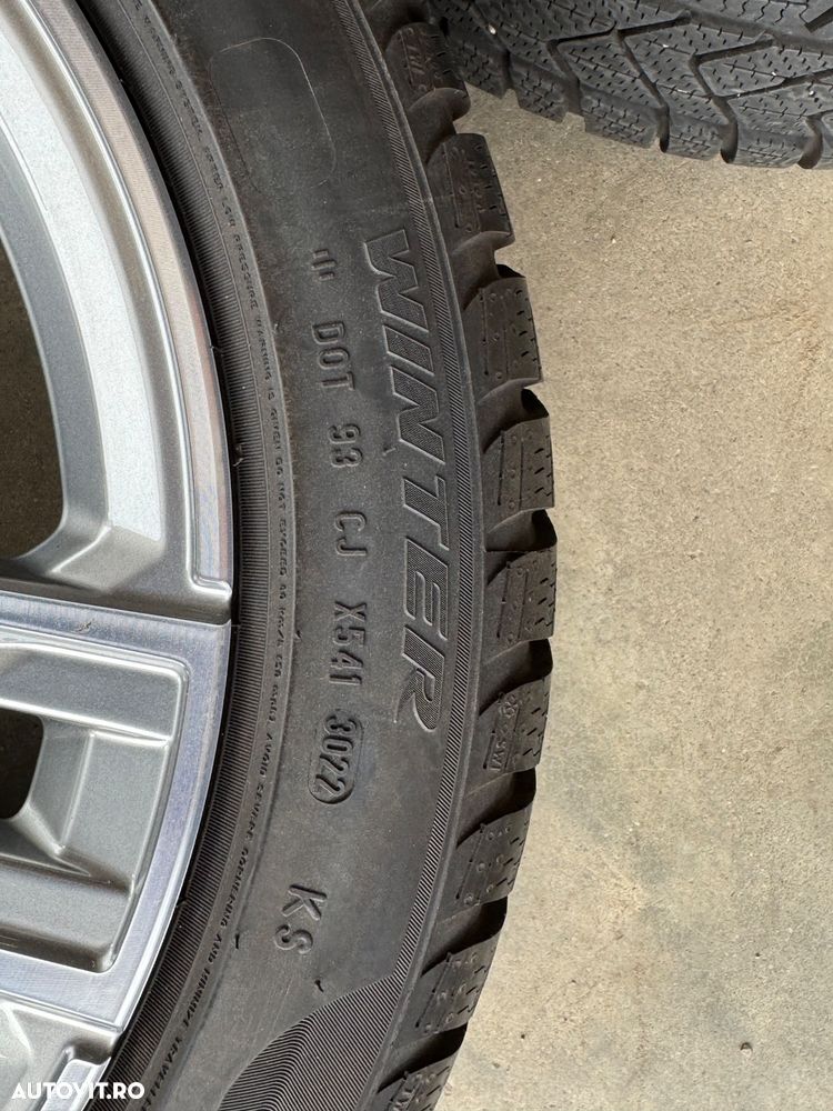 Vând jante originale BMW seria 1 F40 pe 17” cu anvelope de iarnă - 9