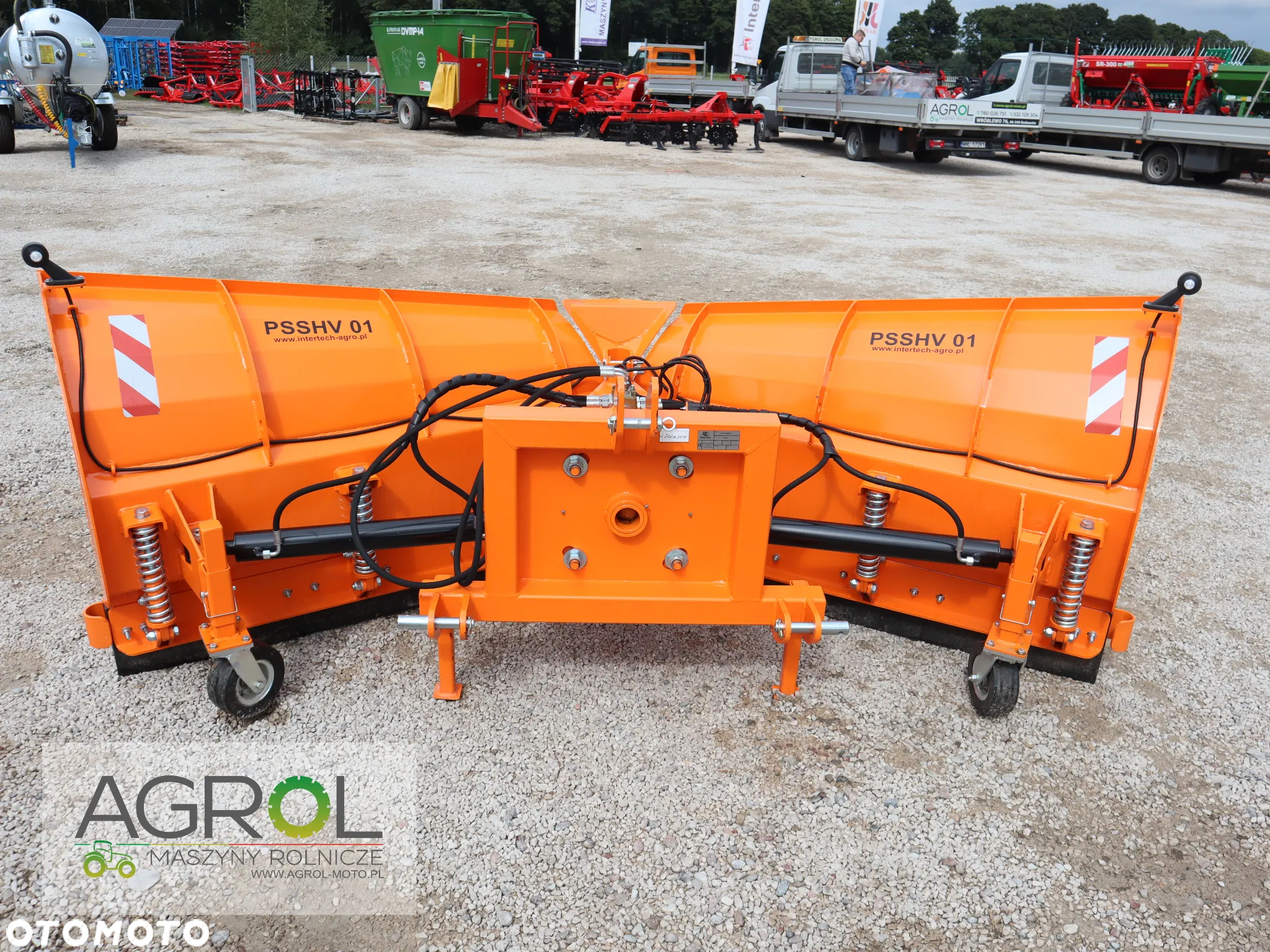 Pług śnieżny do śniegu PSSHV-01 3,15m TUZ Inter-Tech - 4
